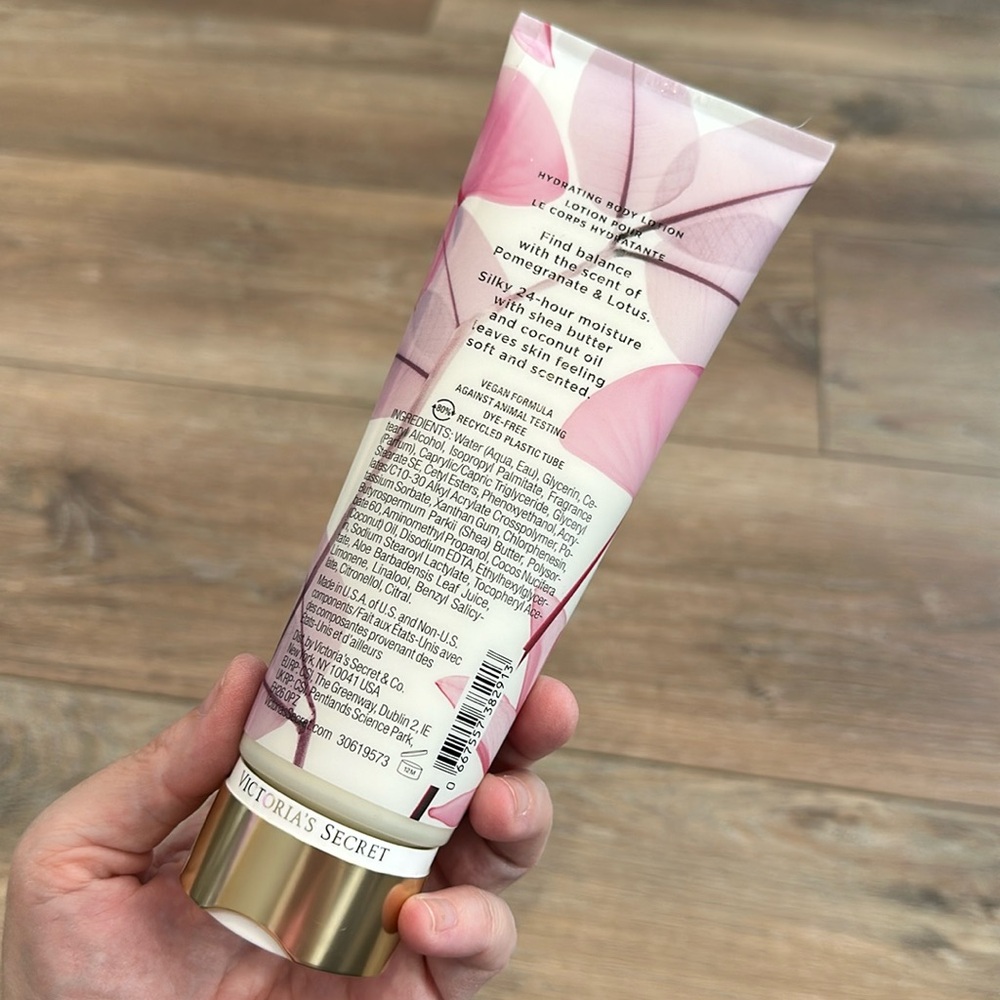 NWT 3 Victorias Secret Lotus & Pomegranate Hydrating 24-Hour Moisture Lotions! 💝 - Picture 6 of 7